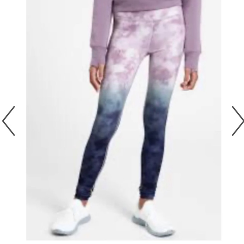 Athleta Girl High Rise Printed Chit Chat Tight